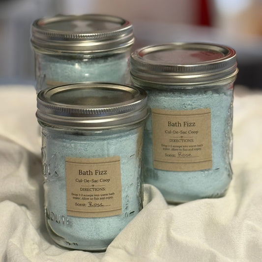 Rose Scented Bath Fizz