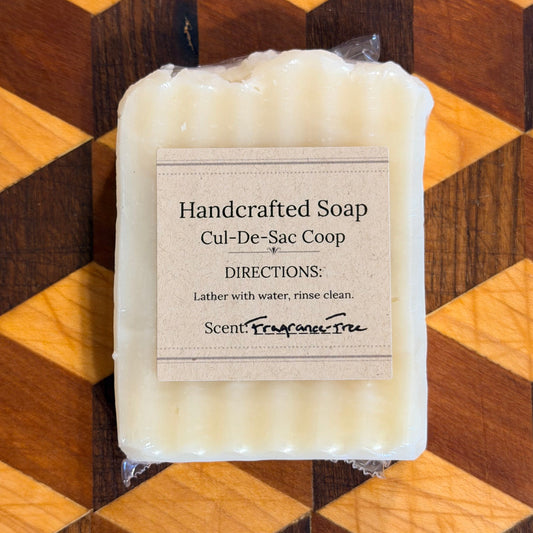 Handcrafted Fragrance-Free Soap